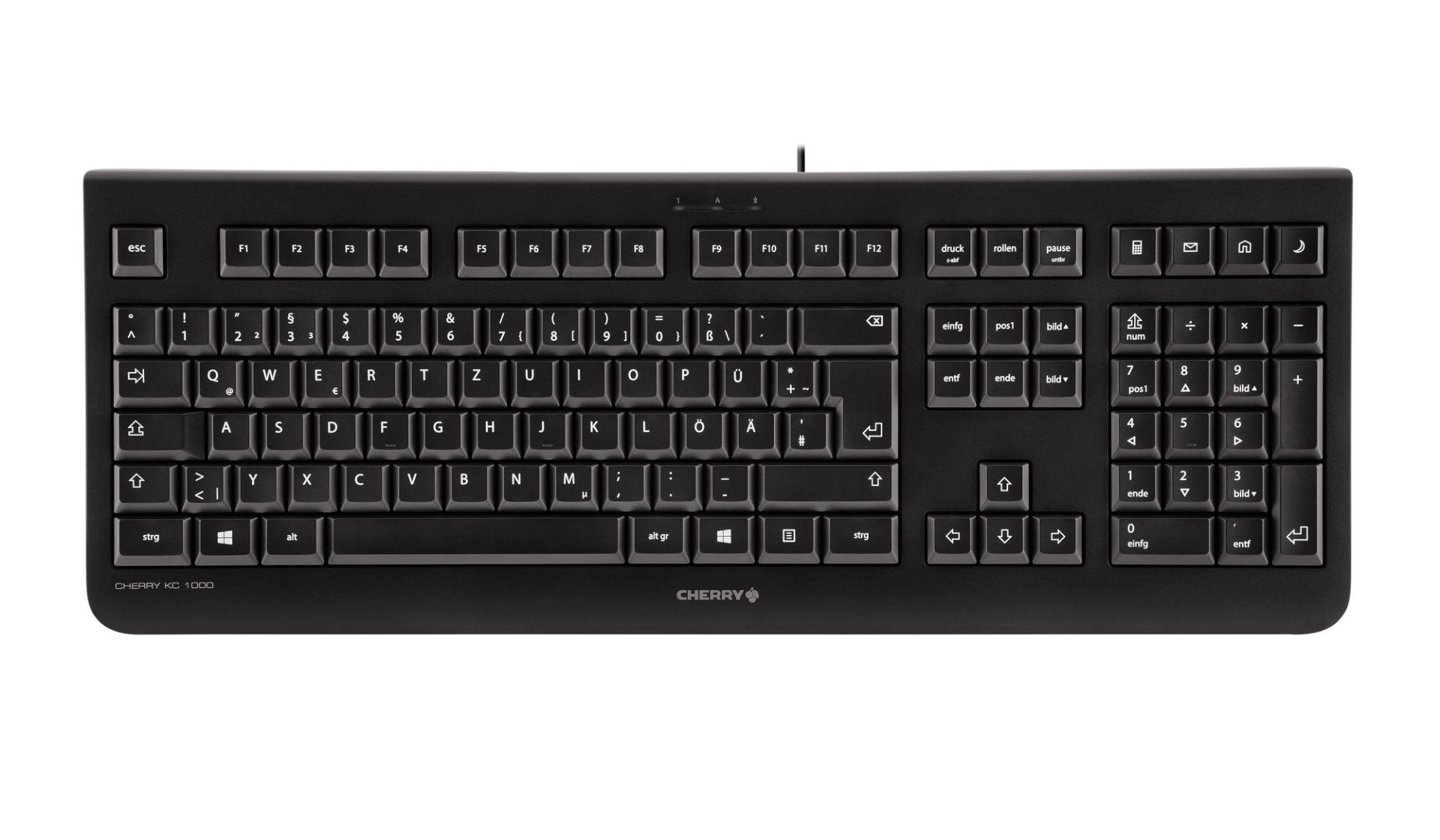 Cherry Tastatur KC1000 black JK-0800DE-2